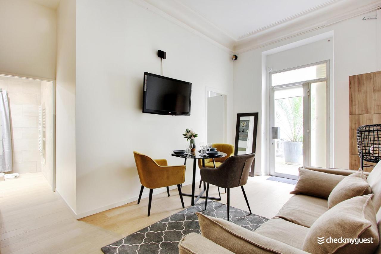 Modern Apartment - 1Br-4P - Le Marais Париж Экстерьер фото